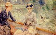 Berthe Morisot Summer Day National Gallery Spain oil painting artist